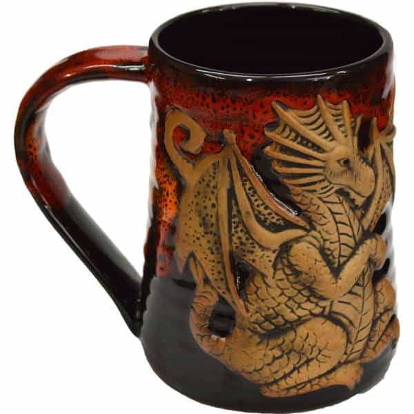 3-D Fantasy Dragon 24 Oz. Tankard