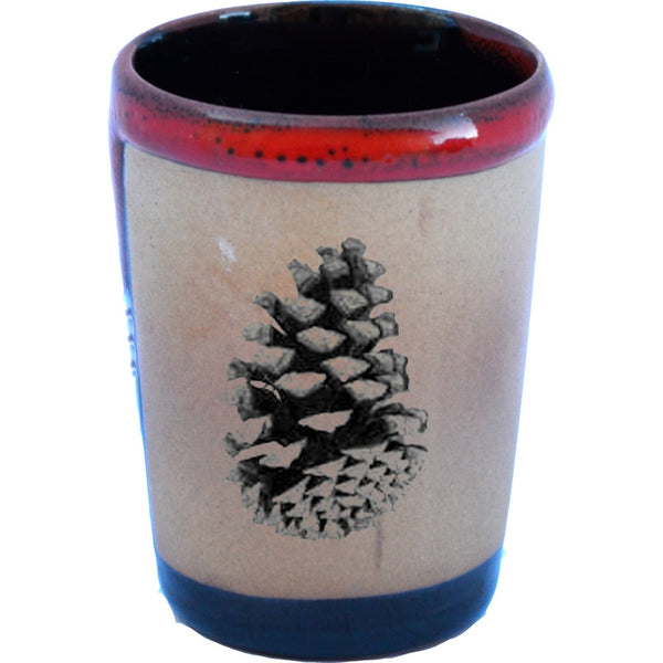 Pinecone 2 Shot Glass