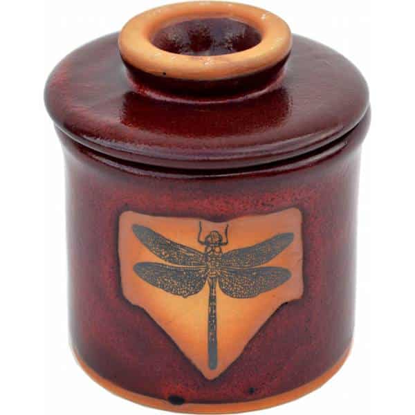 Dragonfly French Butter Keeper