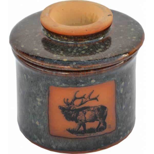 Elk French Butter Keeper