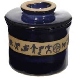 Mini Petroglyph French Butter Keeper