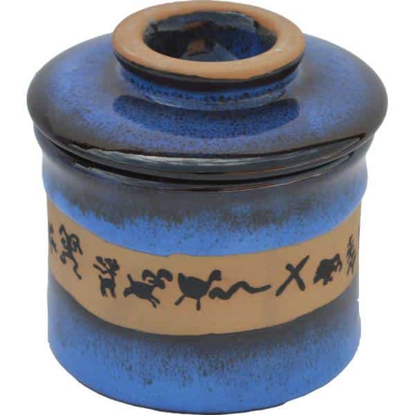 Mini Petroglyph French Butter Keeper