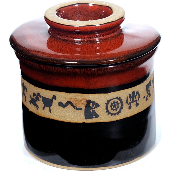 Mini Petroglyph French Butter Keeper