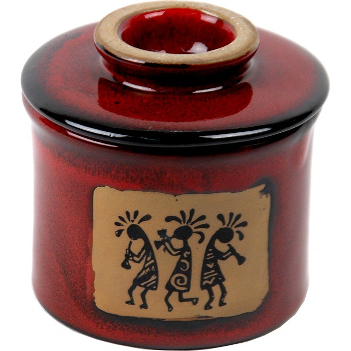 Trio Kokopelli French Butter Keeper