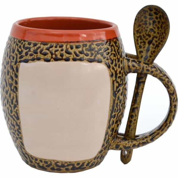 Snowflake #5 Mug with Spoon