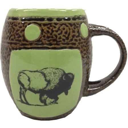 Buffalo Mugs with Spoons Box Set