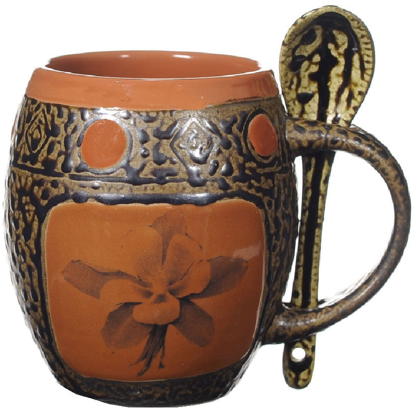 Columbine 1 Mug with Spoon