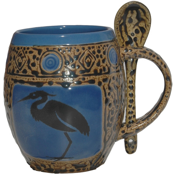 Crane 4 Mug with Spoon