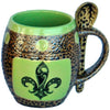 Fleur De Lis Green