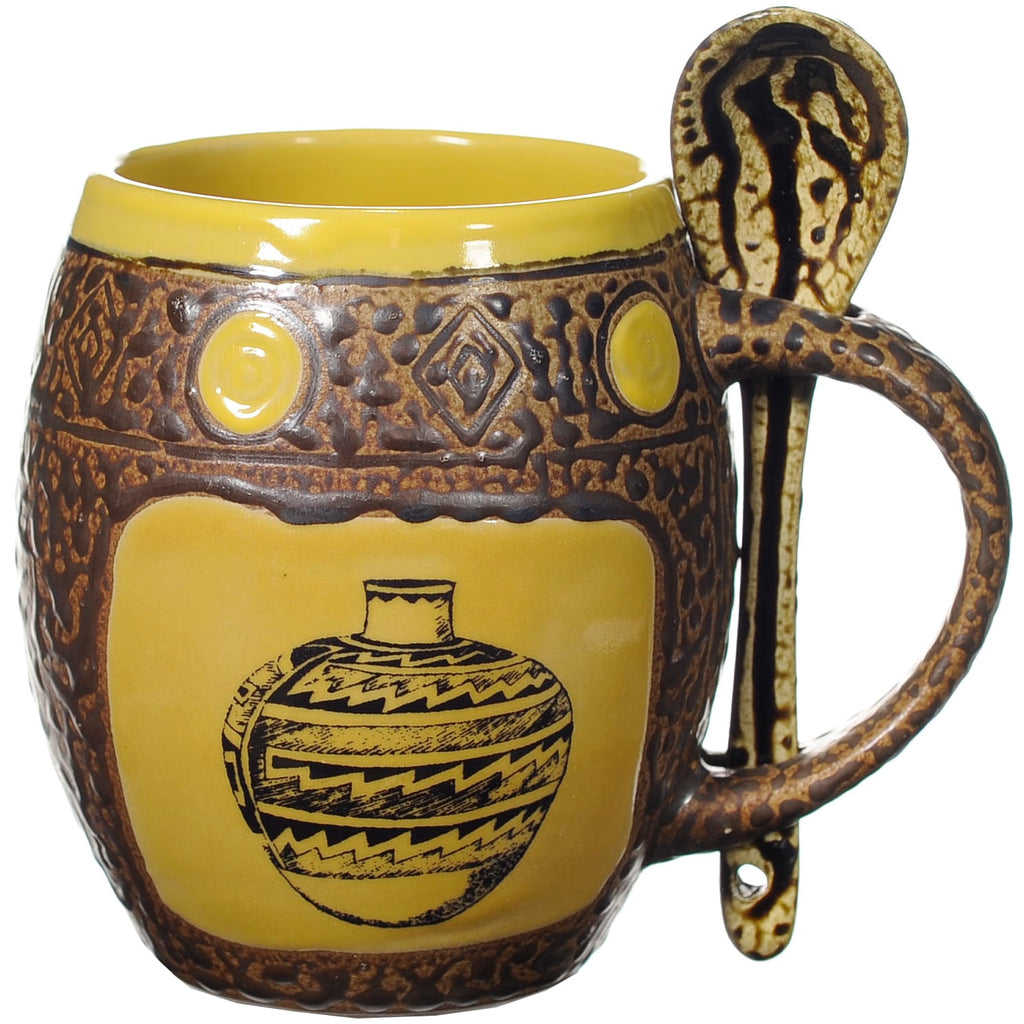 Indian Pots Yellow