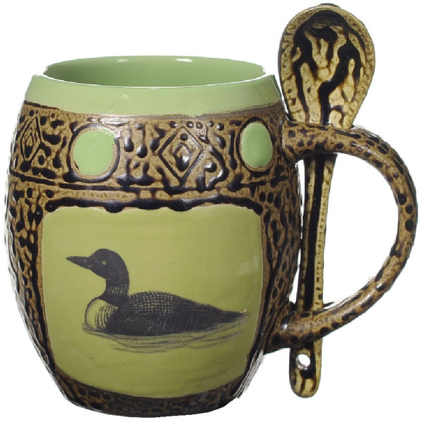 Loon Mug with Spoon