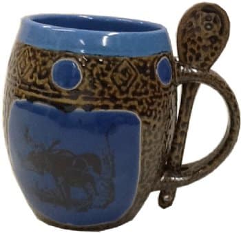 Moose 1 Mug with Spoon