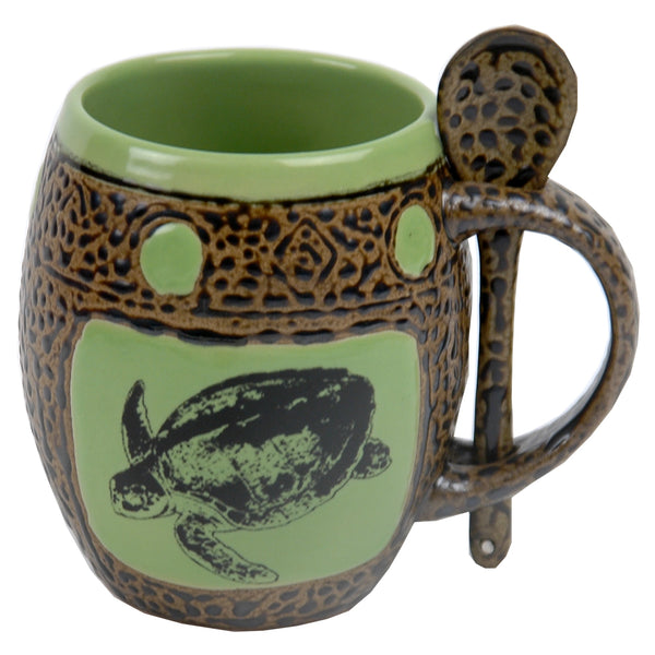 Sea Turtle 3 Mug with Spoon