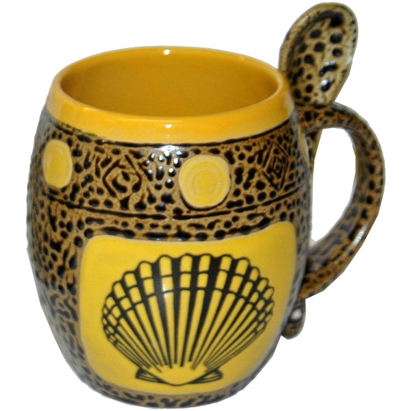 Shell 4 Mug with Spoon