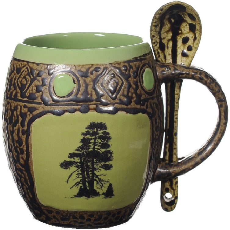Tree 2 Mug with Spoon