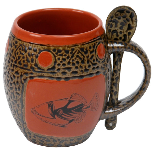 Trigger Mug with Spoon