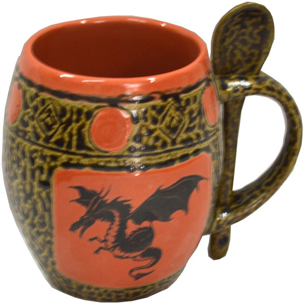 Winged Dragon 2 Mug with Spoon
