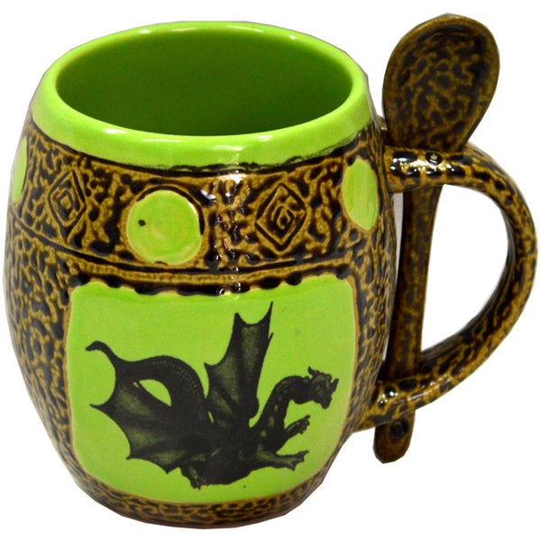 Winged Dragon 3 Mug with Spoon