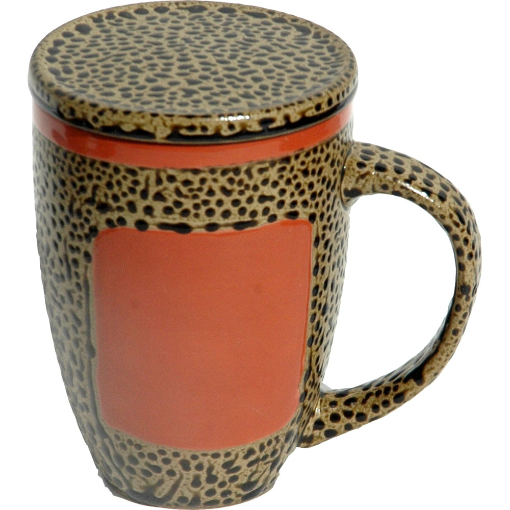 Running Horse Mugs with Lids Box Set