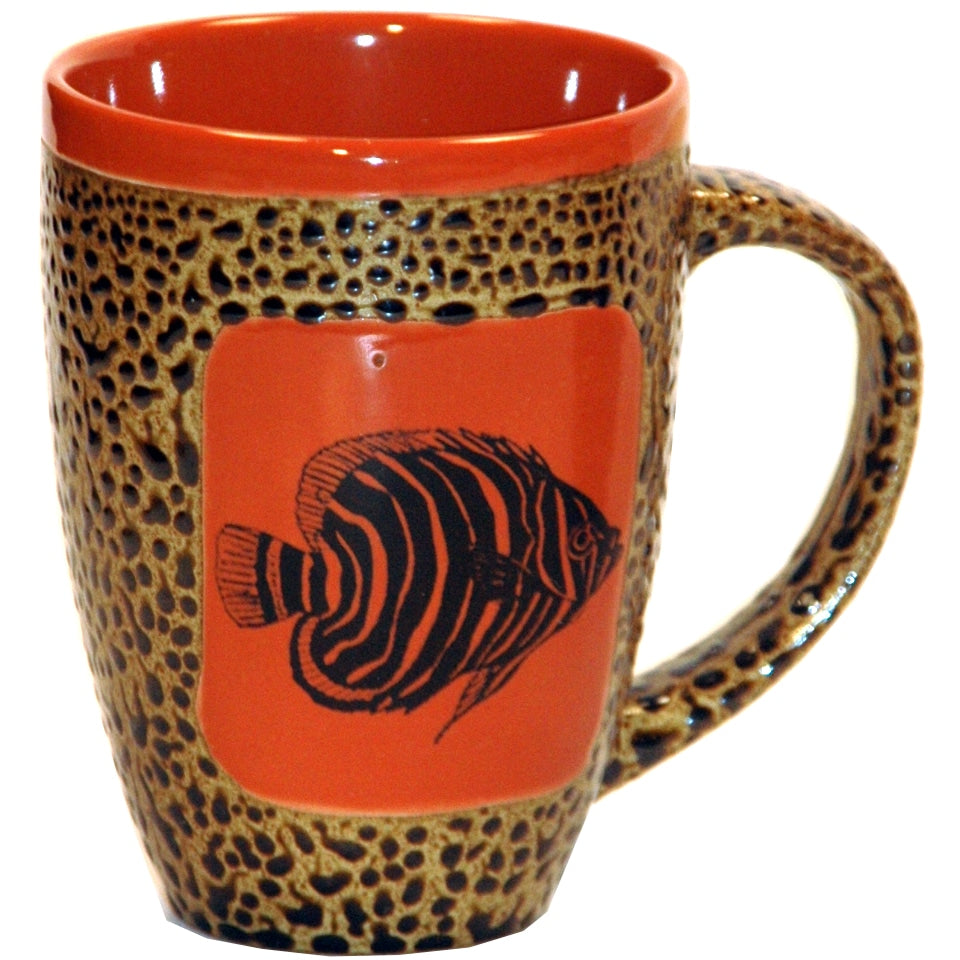 Reef Fish Mugs with Lids Box Set