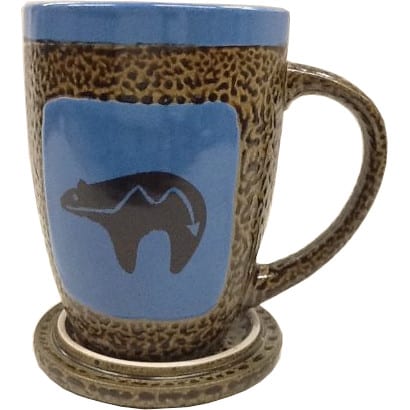 Heartline Bear Mugs with Lids Box Set