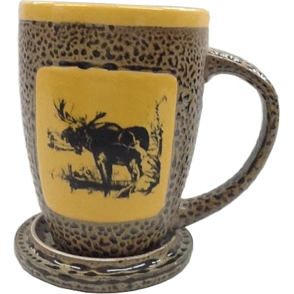 Moose #1 Mug with Lid