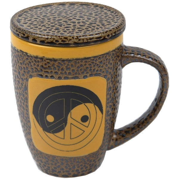 Peace Mugs with Lids Box Set