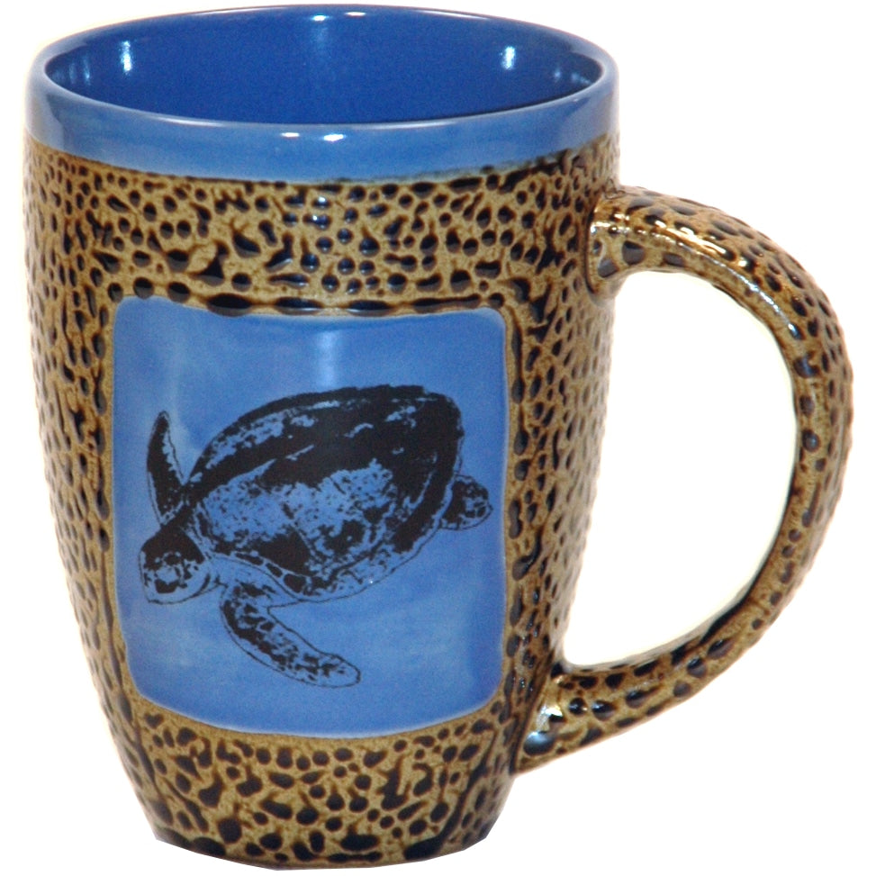 Sea Turtle Mugs with Lids Box Set