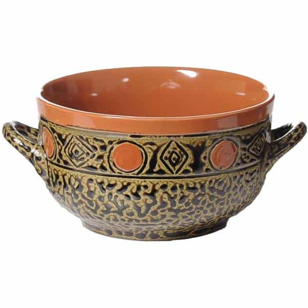 Southwest Soup Bowl with Handle