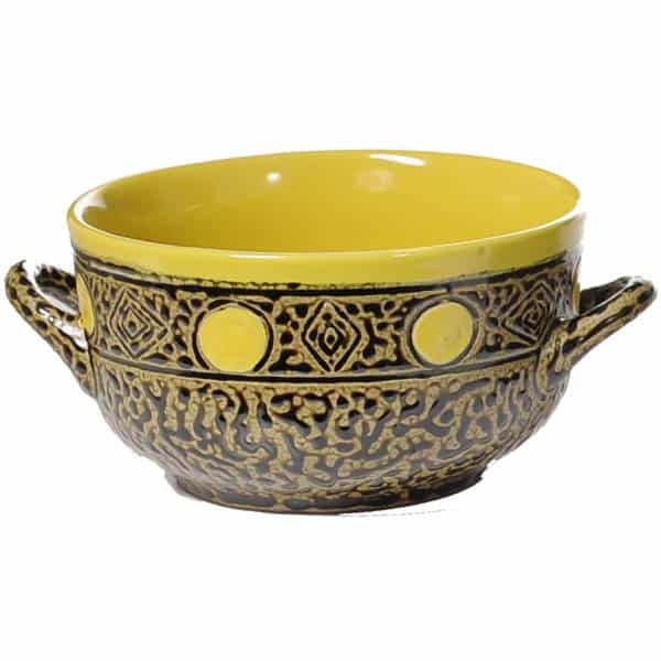 Southwest Soup Bowl with Handle