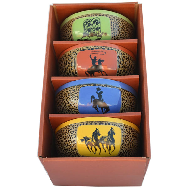 Rodeo Chili Soup Bowls Box Set