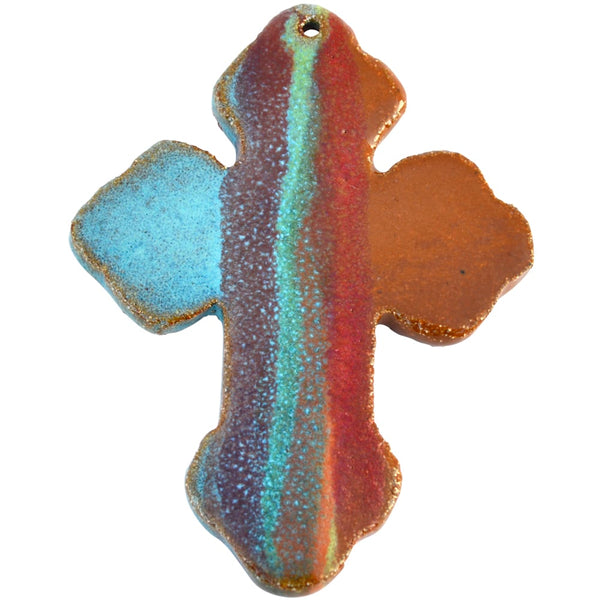 A Non-Pattern Glazed Cross