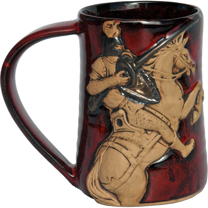 3-D Jouster Tankard