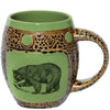 Fishing Bear Green