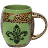 Fleur De Lis Green