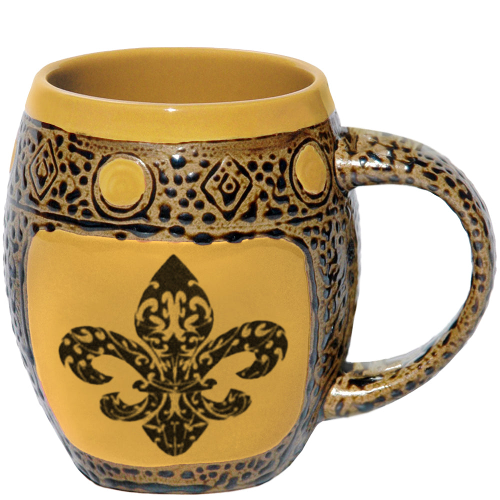 Fleur De Lis Yellow