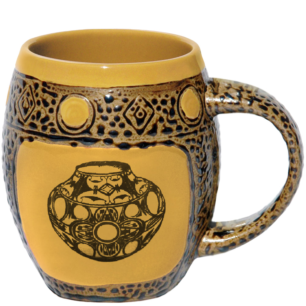 Indian Pots Yellow