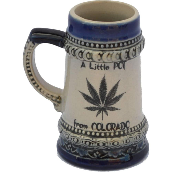 A Little Pot from Colorado Shot Glass