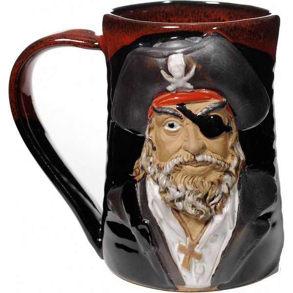 3-D Pirate Man Tankard