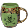 Skull N Cross bones Green