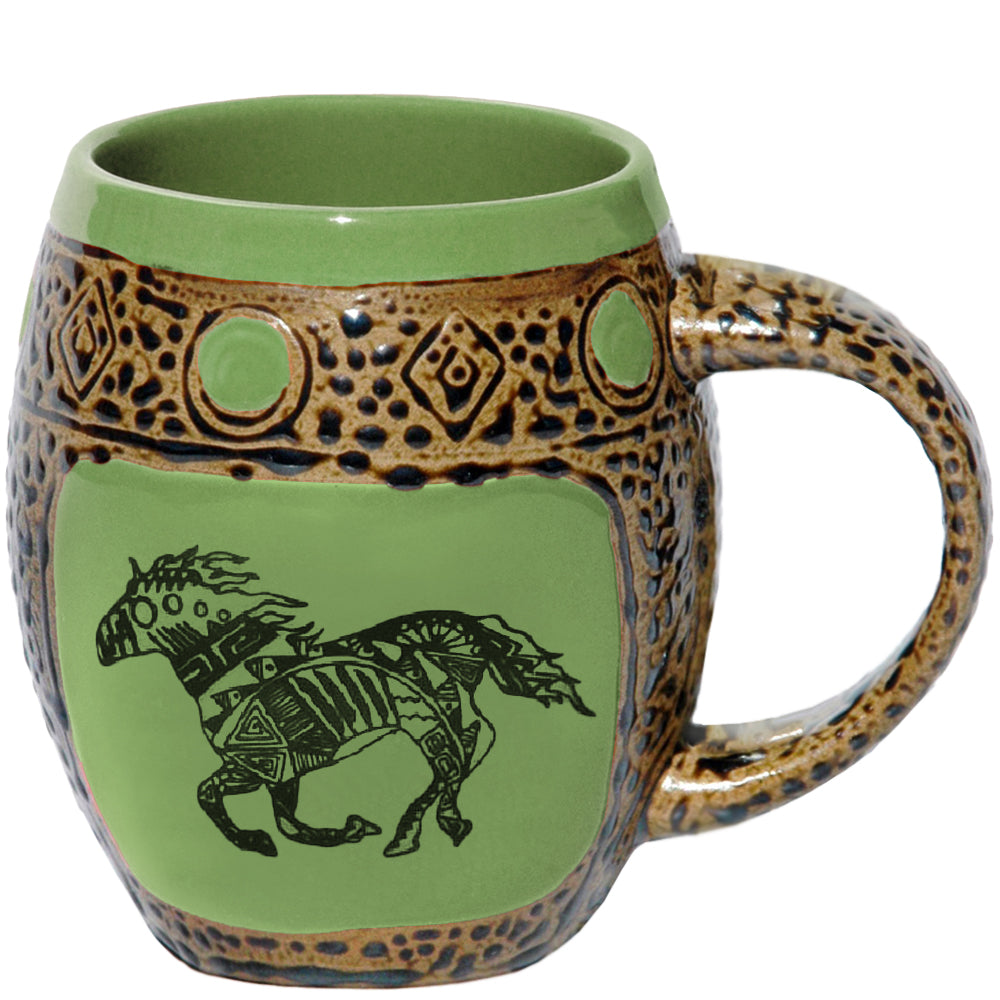 Southwest Running Horse Green