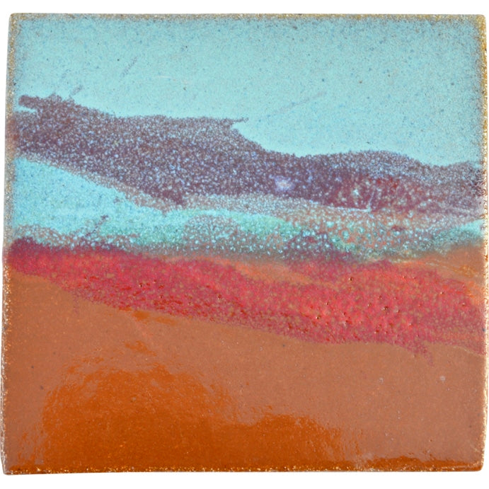 A Non-Pattern Glazed Trivet