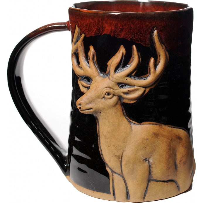 3-D Deer Tankard