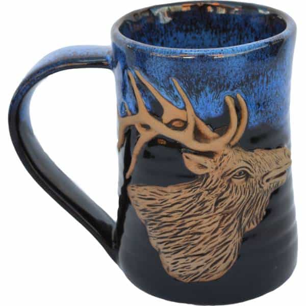 3-D Elk Tankard