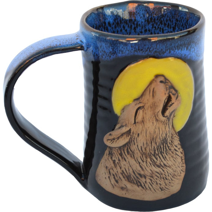 3-D Wolf Tankard