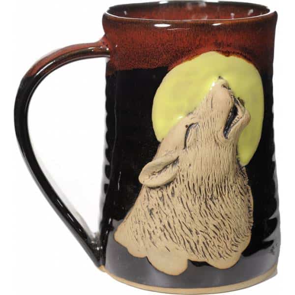 3-D Wolf Tankard