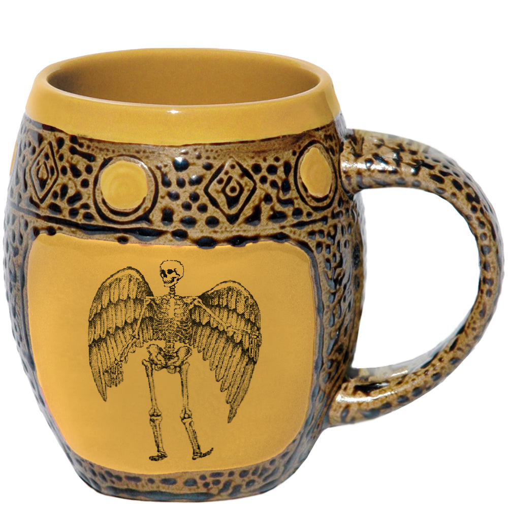 Winged Skeleton Yellow