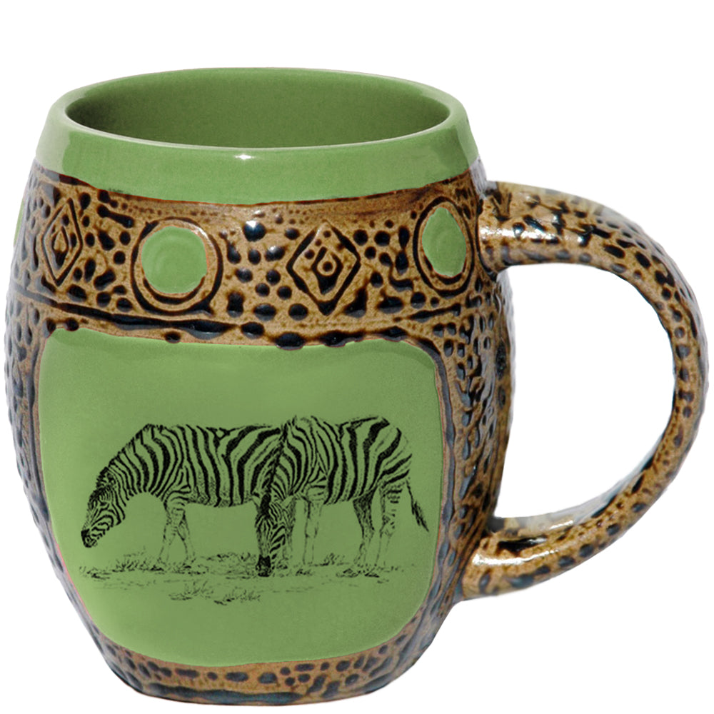 Zebras Green